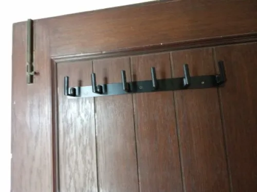 Cloth Holder Cloth Hanging Hooks Wall / Door Mount - Image 2